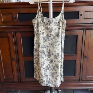 a new day Black and Cream Floral Mini Dress